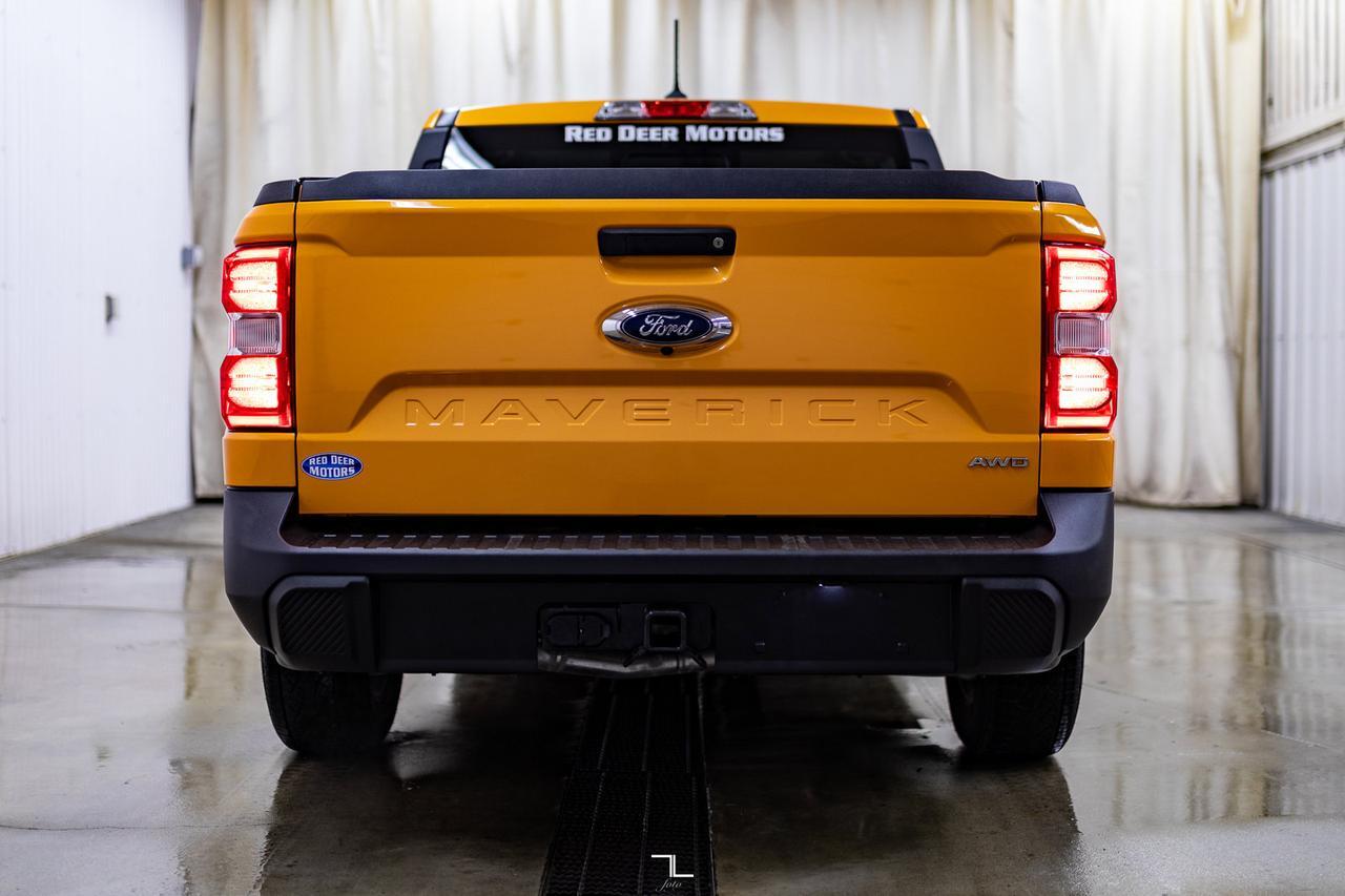 2022 Ford Maverick AWD Super Crew Lariat FX4 Leather BCam Red Deer AB