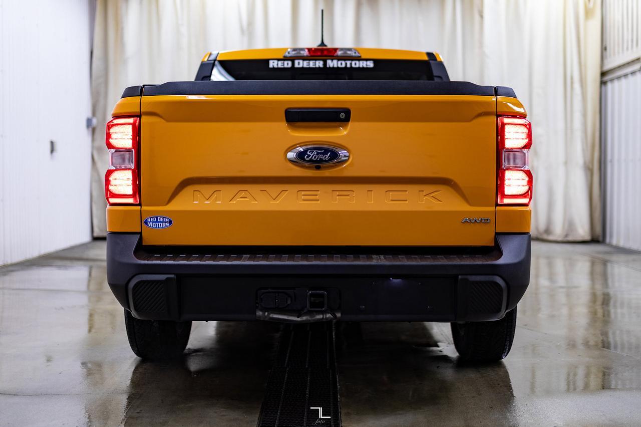 2022 Ford Maverick AWD Super Crew Lariat FX4 Leather BCam Red Deer AB