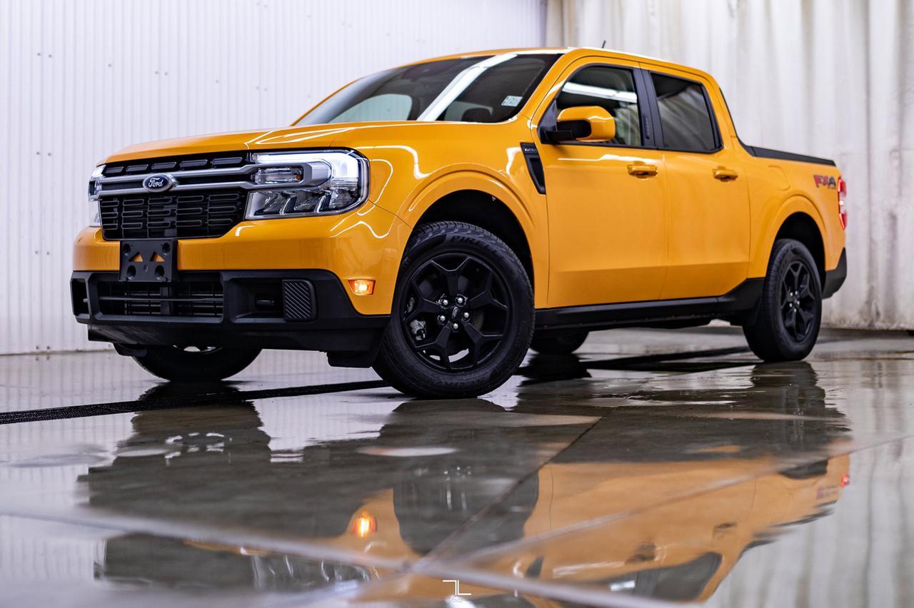 2022 Ford Maverick AWD Super Crew Lariat FX4 Leather BCam Red Deer AB