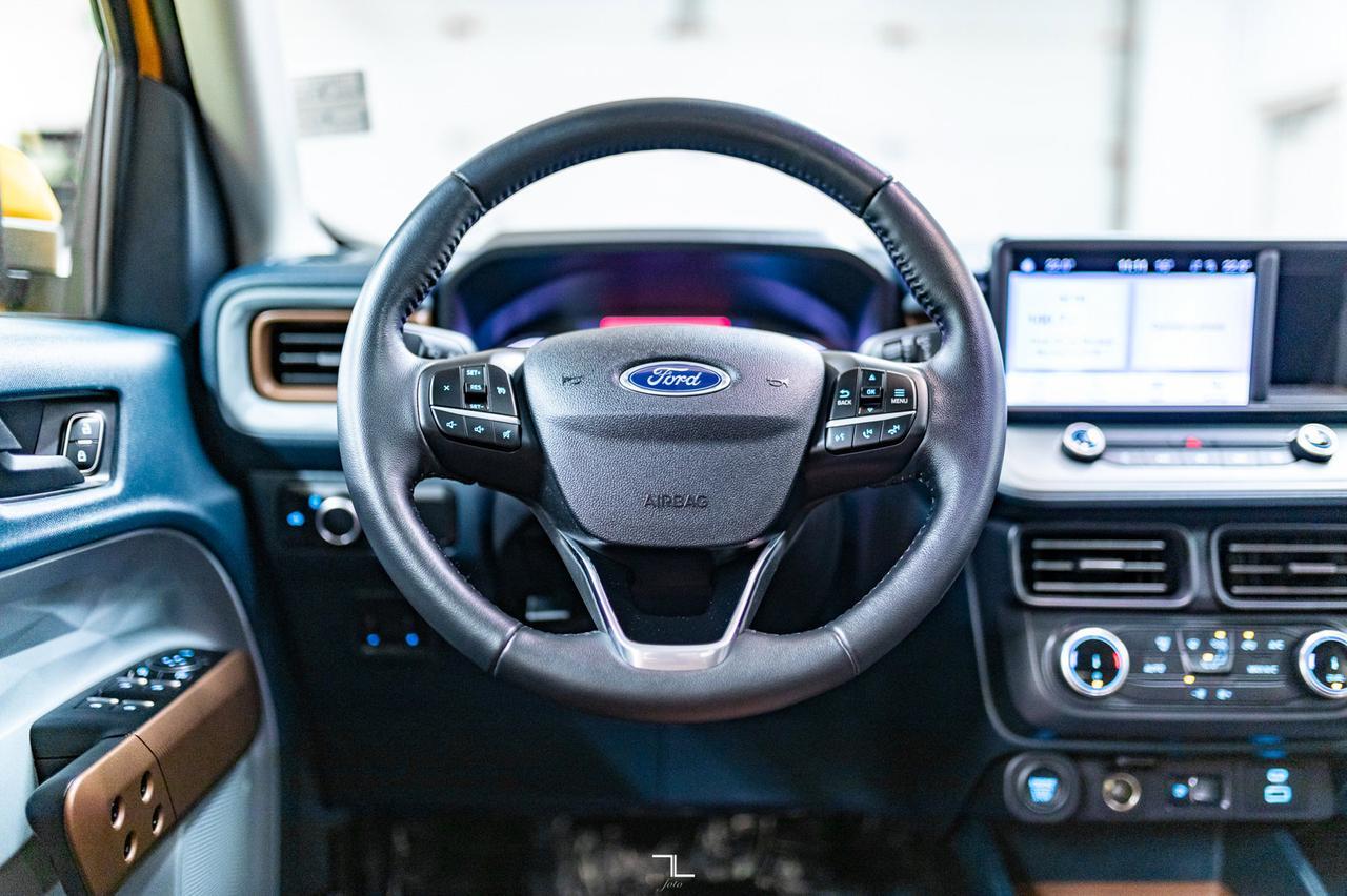 2022 Ford Maverick AWD Super Crew Lariat FX4 Leather BCam Red Deer AB