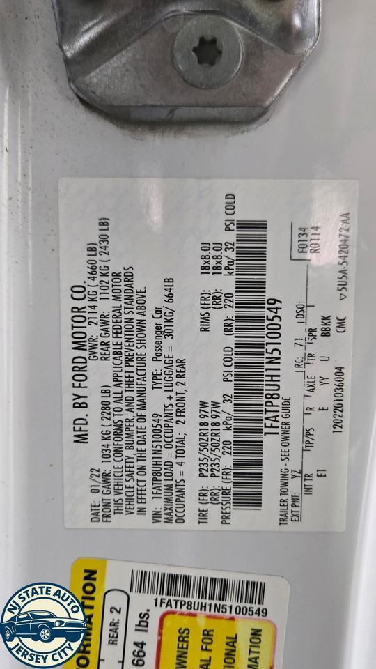 2022 Ford Mustang EcoBoost Premium Jersey City NJ