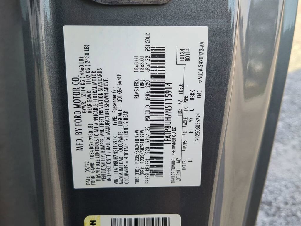 2022 Ford Mustang EcoBoost Premium Winder GA