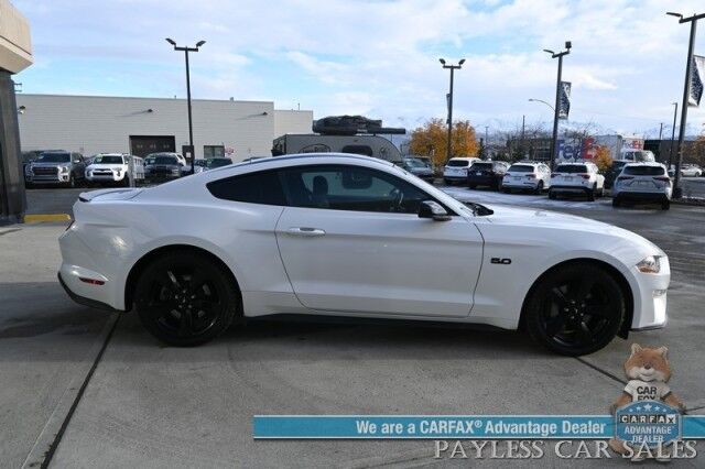 2022 Ford Mustang GT / 5.0L V8 / 6-Speed Manual / Black Accent Pkg / Performance Exhaust / Power Cloth Seats / Lane Watch & Blind Spot Alert / Apple CarPlay & Android Auto / Keyless Entry & Start / New Tires / Only 18K Miles Anchorage AK