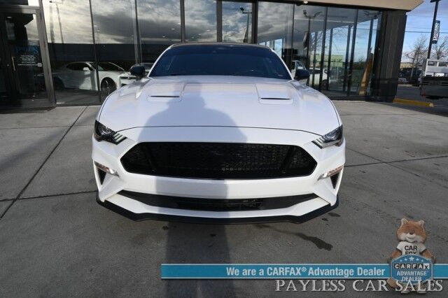 2022 Ford Mustang GT / 5.0L V8 / 6-Speed Manual / Black Accent Pkg / Performance Exhaust / Power Cloth Seats / Lane Watch & Blind Spot Alert / Apple CarPlay & Android Auto / Keyless Entry & Start / New Tires / Only 18K Miles Anchorage AK