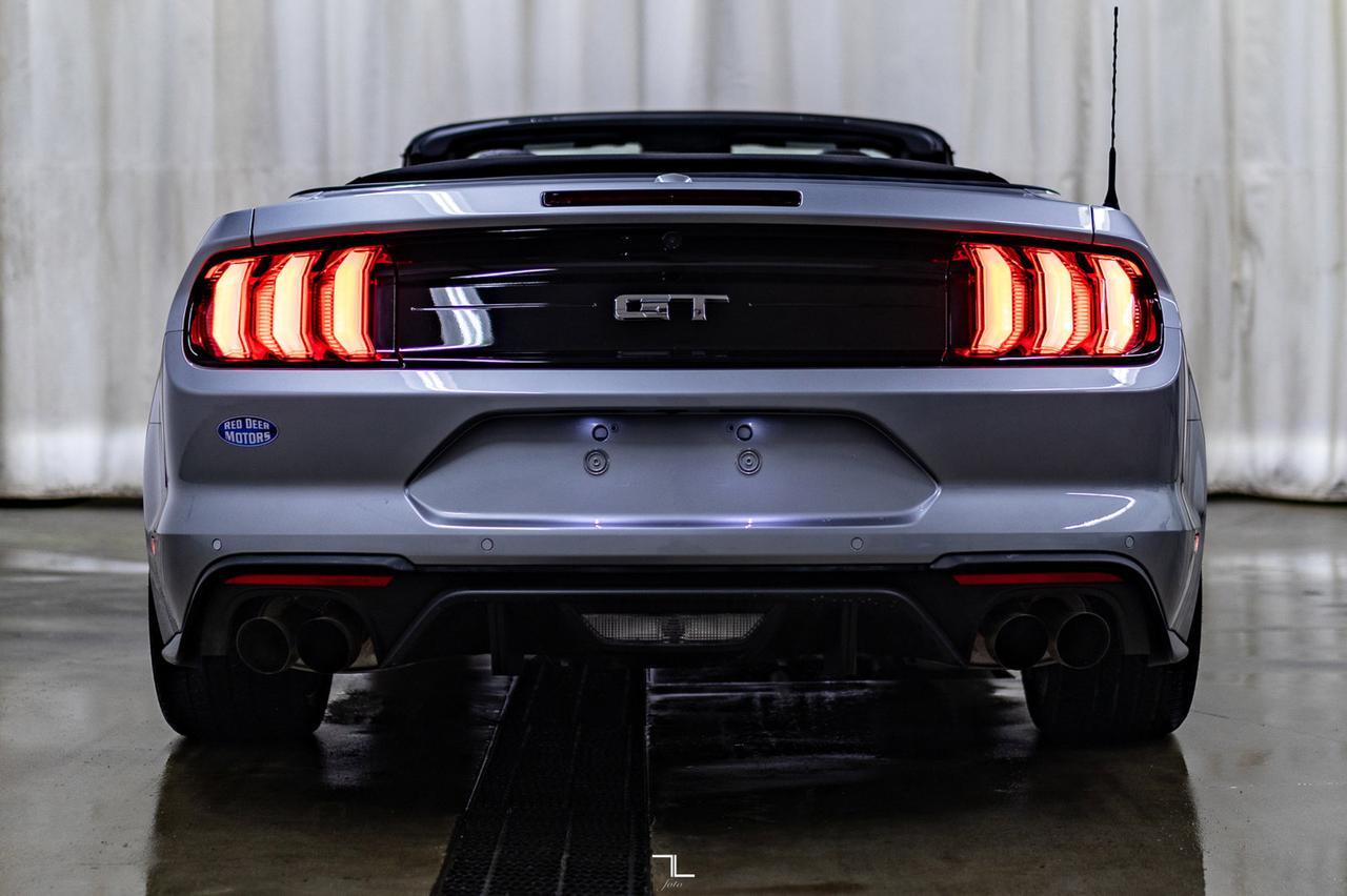 2022 Ford Mustang GT Premium Convertible Manual Leather Nav BCam Red Deer AB