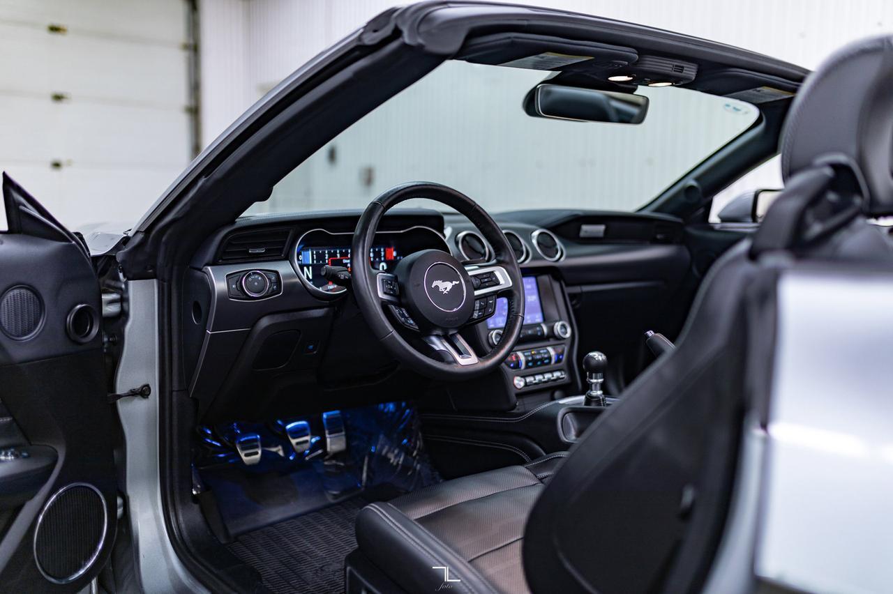 2022 Ford Mustang GT Premium Convertible Manual Leather Nav BCam Red Deer AB