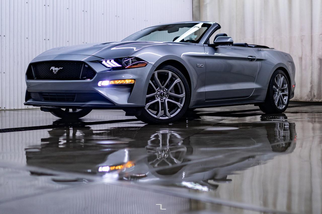 2022 Ford Mustang GT Premium Convertible Manual Leather Nav BCam Red Deer AB