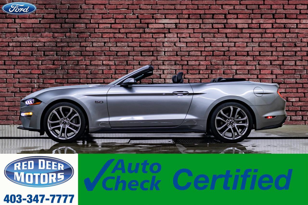 2022 Ford Mustang GT Premium Convertible Manual Leather Nav BCam