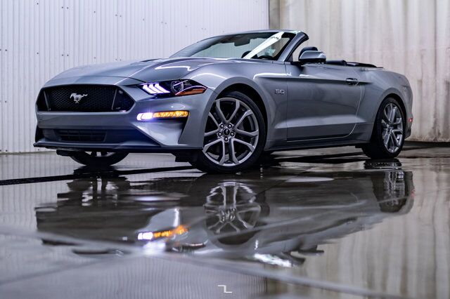 2022 Ford Mustang GT Premium Convertible Manual Leather Nav BCam Red Deer AB