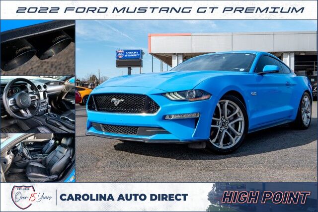 2022 Ford Mustang GT Premium / Corsa Exhaust / 5.0L V8!