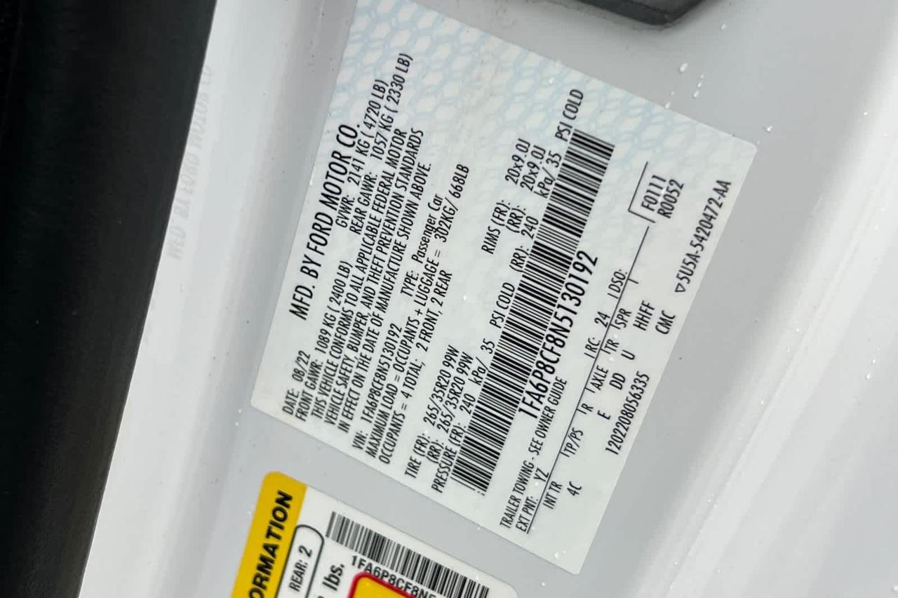 2022 Ford Mustang GT Premium Roseville CA