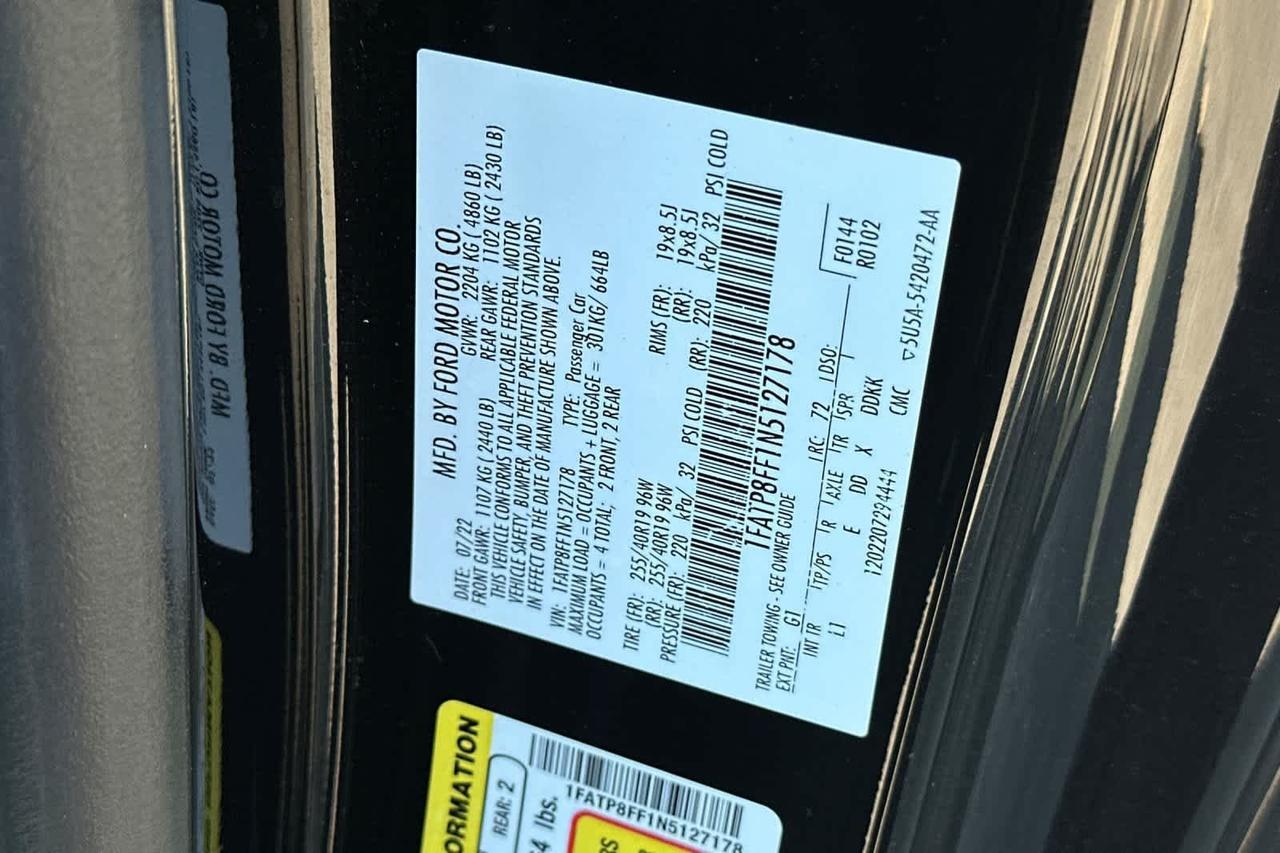2022 Ford Mustang GT Premium Roseville CA
