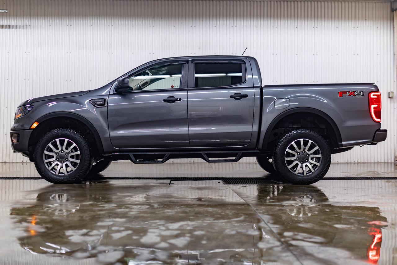 2022 Ford Ranger 4x4 Crew Cab XLT FX4 PSeat BCam Red Deer AB