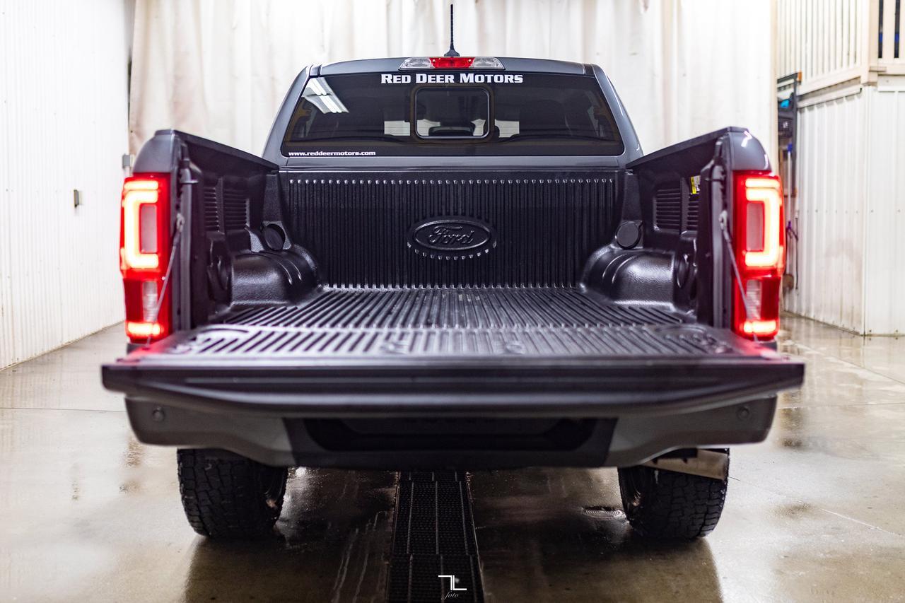 2022 Ford Ranger 4x4 Crew Cab XLT FX4 PSeat BCam Red Deer AB