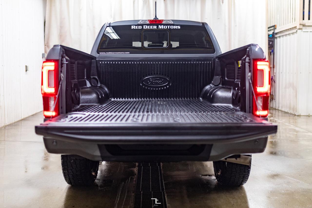 2022 Ford Ranger 4x4 Crew Cab XLT FX4 PSeat BCam Red Deer AB