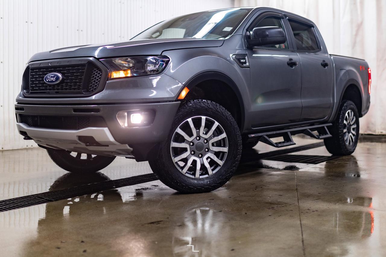 2022 Ford Ranger 4x4 Crew Cab XLT FX4 PSeat BCam Red Deer AB