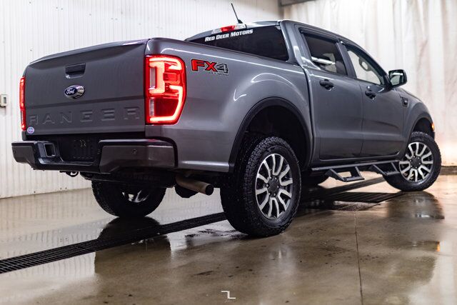 2022 Ford Ranger 4x4 Crew Cab XLT FX4 PSeat BCam Red Deer AB