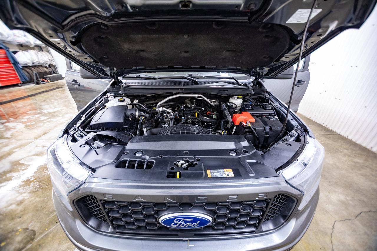 2022 Ford Ranger 4x4 Crew Cab XLT FX4 PSeat BCam Red Deer AB