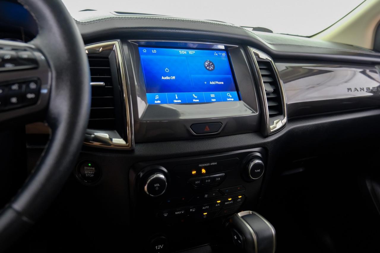 2022 Ford Ranger LARIAT SUPERCREW BLIND SPOT ASSIST LEATHER HEATED SEATS REAR CAM Carrollton TX