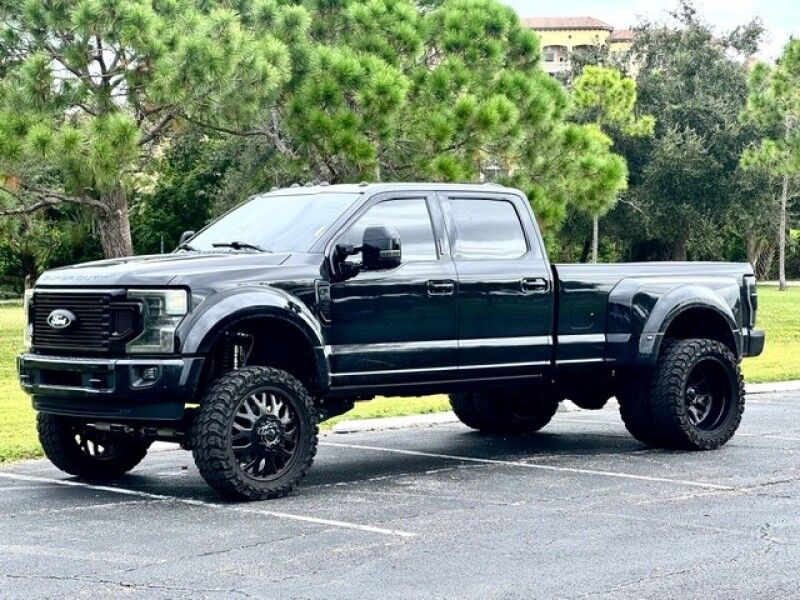 2022 Ford SUPER DUTY F-450 DRW KING RANCH TURBO DIESEL LIFTED 4X4 WHEELS DUALLY LOW MILES LIKE NEW Sarasota FL
