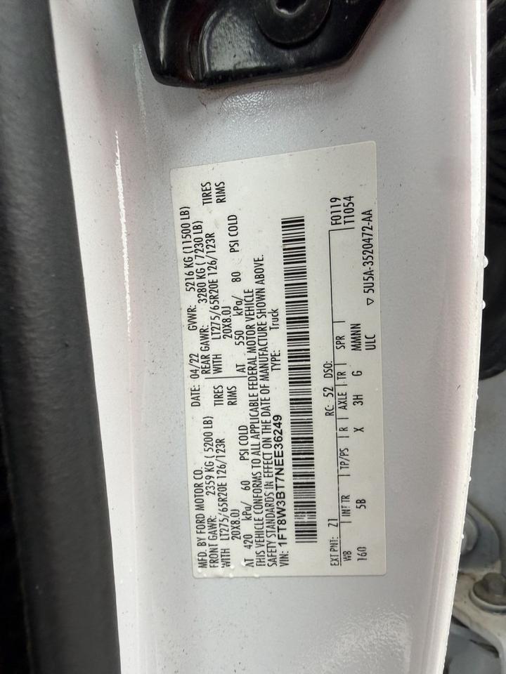 2022 Ford Super Crew F-350 SRW FX4 4x4 Diesel LARIAT Collinsville OK