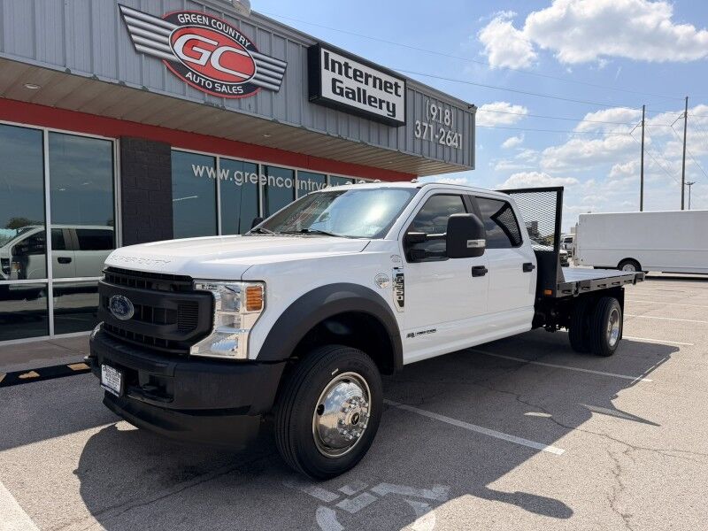 2022 Ford Super Crew F-550 4x4 Diesel 12' Flatbed