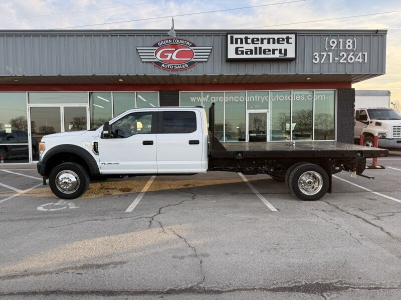 2022 Ford Super Crew F-550 4x4 Diesel Flatbed 78k mi's XL Collinsville OK