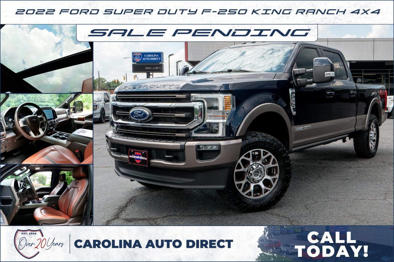 2022 Ford Super Duty F-250 King Ranch 4X4 / Ultimate Package / Adaptive Steering!