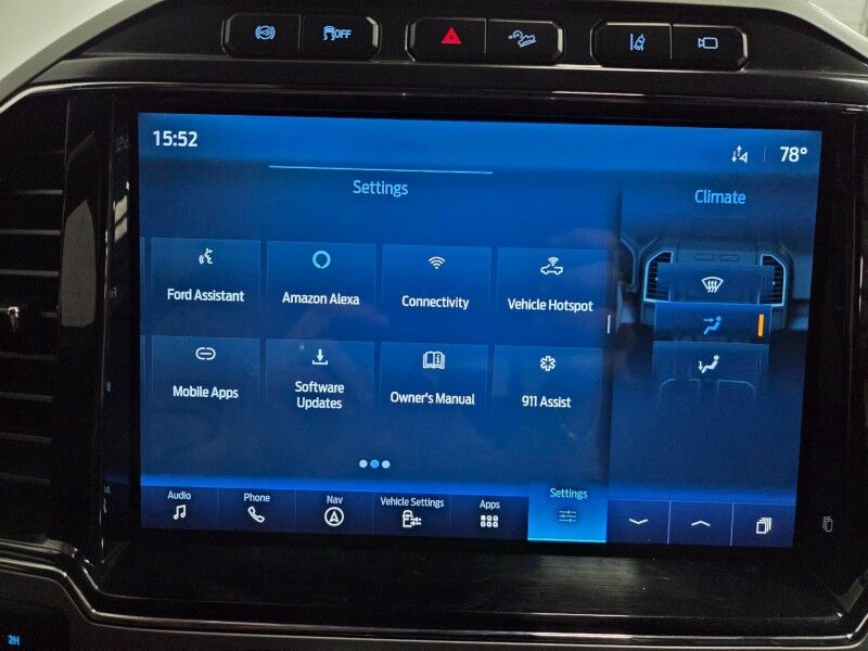 2022 Ford Super Duty F-250 LARIAT Ultimate 6.7L Diesel 12in Screen GPS Camera New Tires FREE WARRANTY Arlington TX