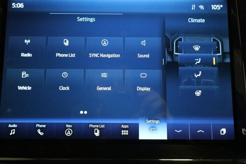2022 Ford Super Duty F-250 LARIAT Ultimate Black Pack 6.7L Diesel 12in GPS Came Arlington TX