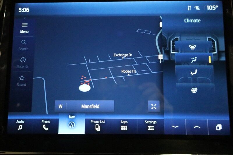 2022 Ford Super Duty F-250 LARIAT Ultimate Black Pack 6.7L Diesel 12in GPS Came Arlington TX