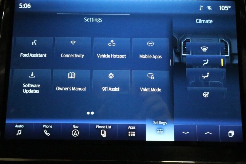 2022 Ford Super Duty F-250 LARIAT Ultimate Black Pack 6.7L Diesel 12in GPS Came Arlington TX