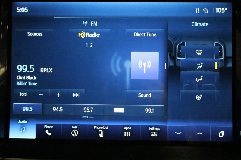 2022 Ford Super Duty F-250 LARIAT Ultimate Black Pack 6.7L Diesel 12in GPS Came Arlington TX