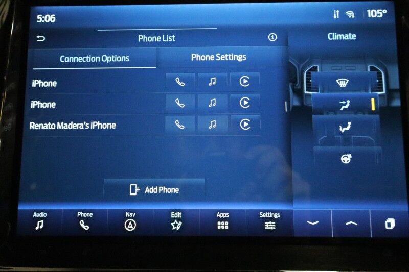 2022 Ford Super Duty F-250 LARIAT Ultimate Black Pack 6.7L Diesel 12in GPS Came Arlington TX