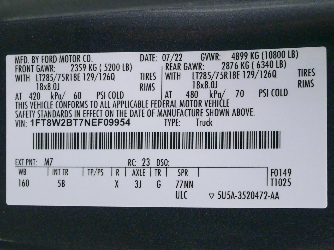 2022 Ford Super Duty F-250 Lariat Ultimate Tremor 6.7L Power Stroke 4x4 Mansfield TX