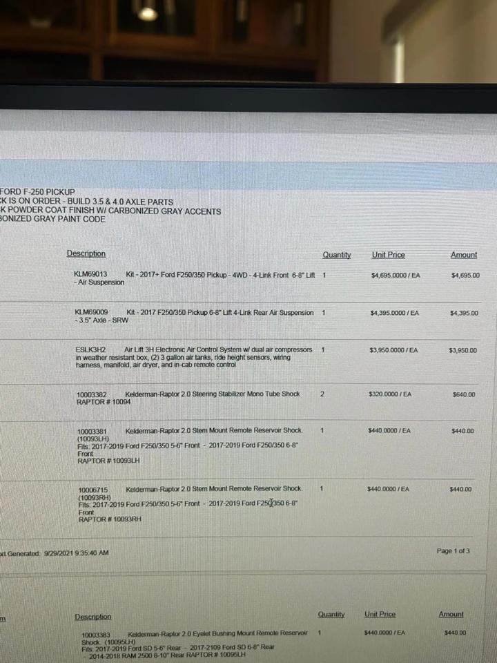 2022 Ford Super Duty F-250 Limited 4X4 / CUSTOM BUILD / $60K IN UPGRADES! Lincolnton NC