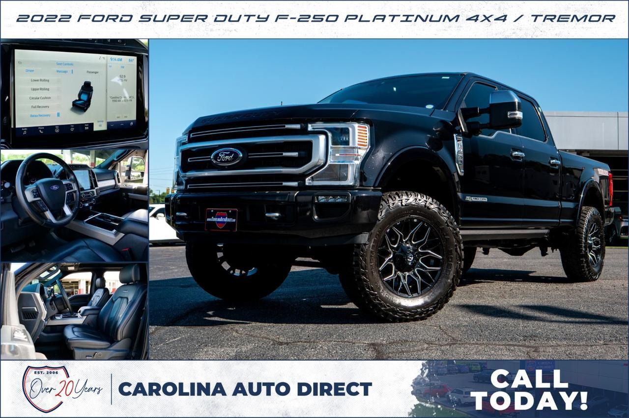 2022 Ford Super Duty F-250 Platinum 4X4 / Tremor / V8 Turbo Diesel!