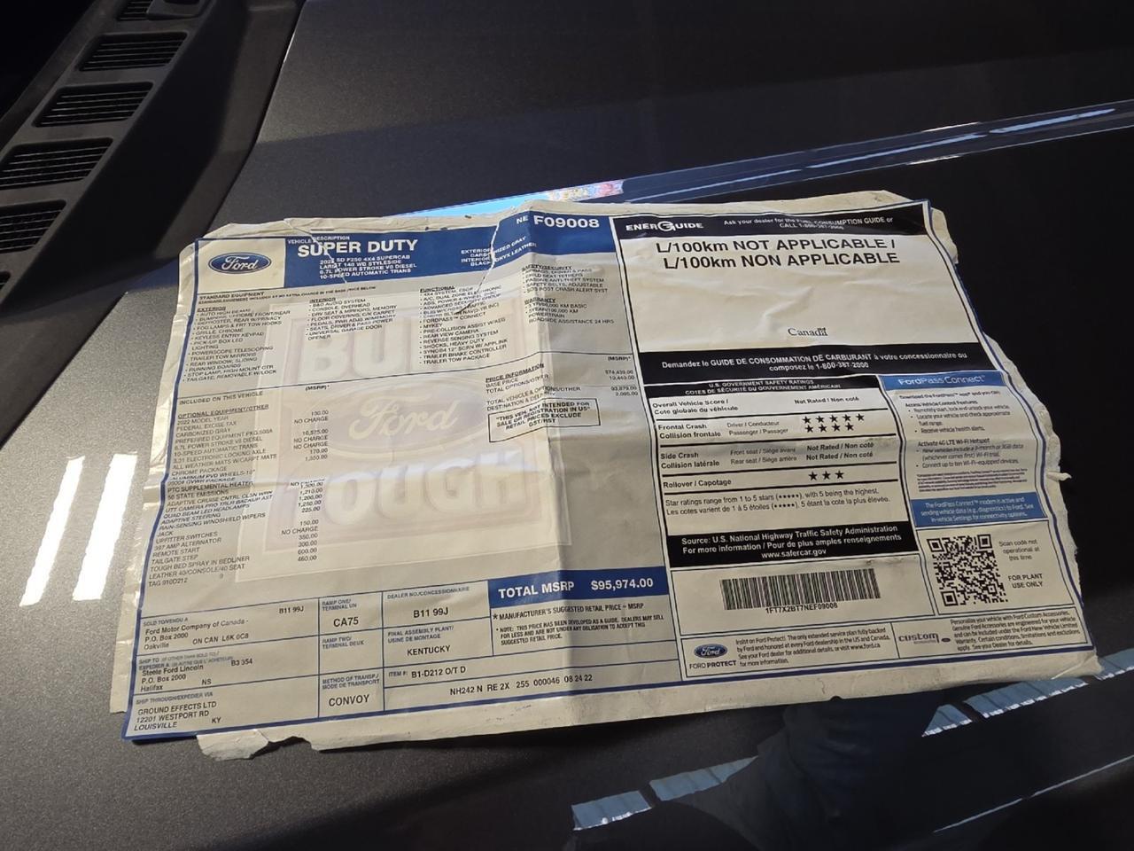 2022 Ford Super Duty F-250 SRW LARIAT Sand Lake NY