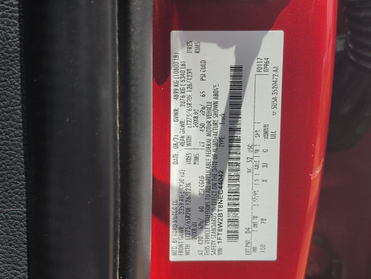2022 Ford Super Duty F-250 SRW Platinum San Juan TX