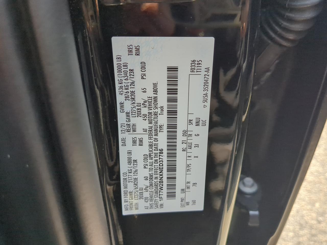 2022 Ford Super Duty F-250 SRW Platinum Winder GA
