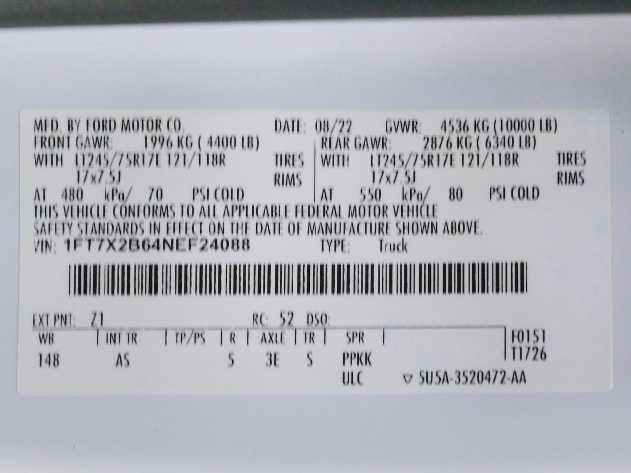 2022 Ford Super Duty F-250 XL 6.2L V8 4x4 Mansfield TX