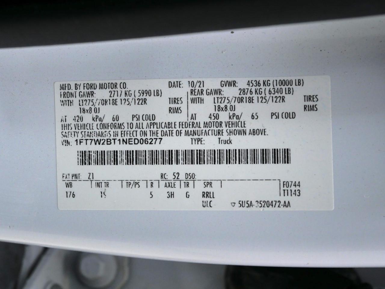 2022 Ford Super Duty F-250 XL 6.7L Power Stroke 4x4 Mansfield TX