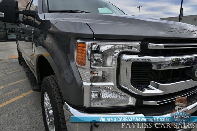 2022 Ford Super Duty F-250 XLT / 4X4 / Crew Cab / 6.7L Power Stroke Diesel / Power Mirrors, Windows & Locks / Blind Spot Alert / Bluetooth / Backup Camera / Keyless Entry / Running Boards / Block Heater / Tow Pkg / 1-Owner Anchorage AK