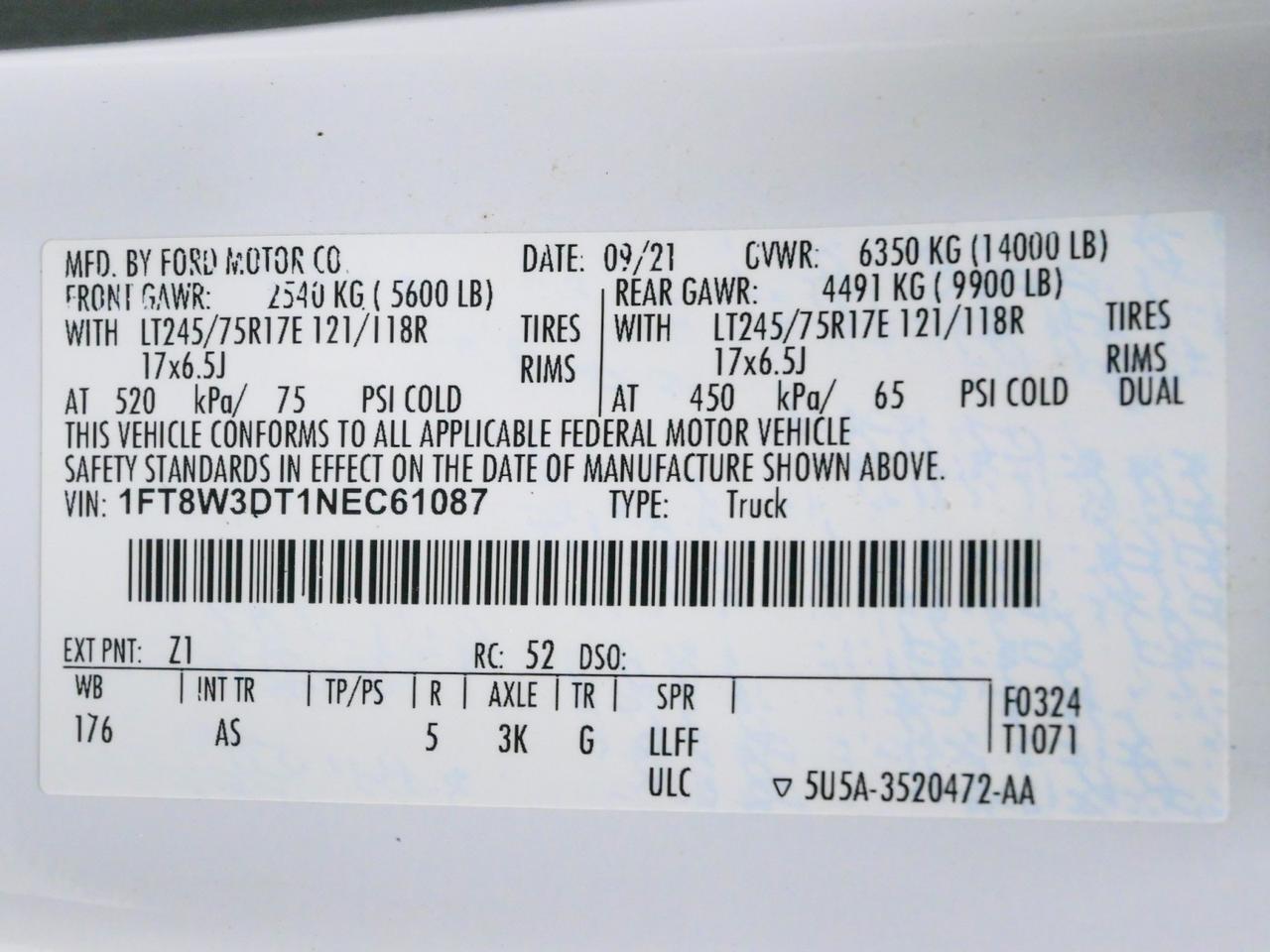 2022 Ford Super Duty F-350 DRW XL STX FX4 6.7L Power Stroke 4x4 Mansfield TX
