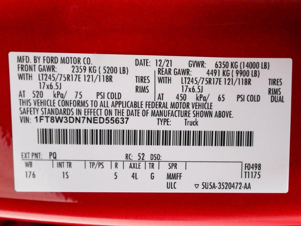 2022 Ford Super Duty F-350 DRW XL STX FX4 7.3L V8 Godzilla 4x4 Mansfield TX