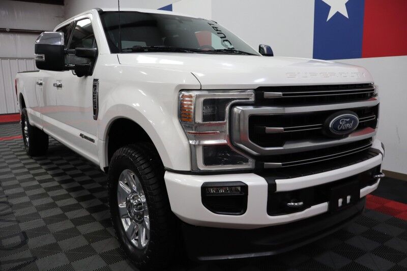 2022 Ford Super Duty F-350 Platinum Long Bed 6.7L Diesel GPS Camera NEW 35in Tires Arlington TX