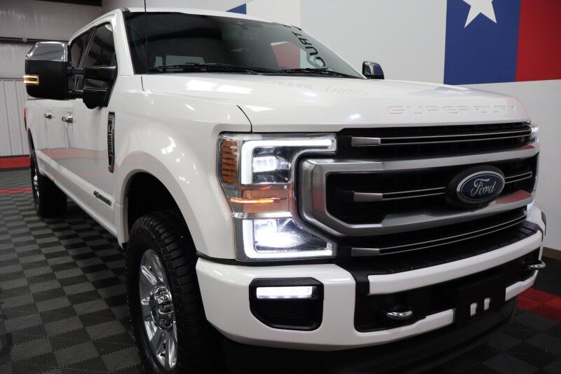 2022 Ford Super Duty F-350 Platinum Long Bed 6.7L Diesel GPS Camera NEW 35in Tires Arlington TX