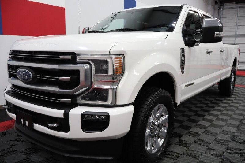 2022 Ford Super Duty F-350 Platinum Long Bed 6.7L Diesel GPS Camera NEW 35in Tires