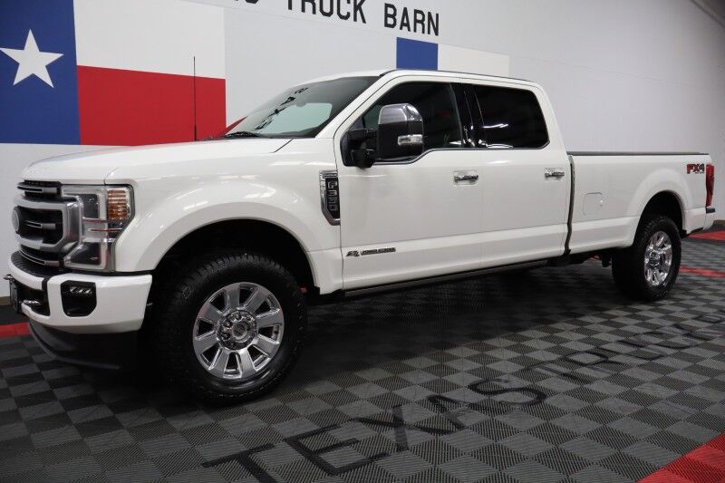 2022 Ford Super Duty F-350 Platinum Long Bed 6.7L Diesel GPS Camera NEW 35in Tires