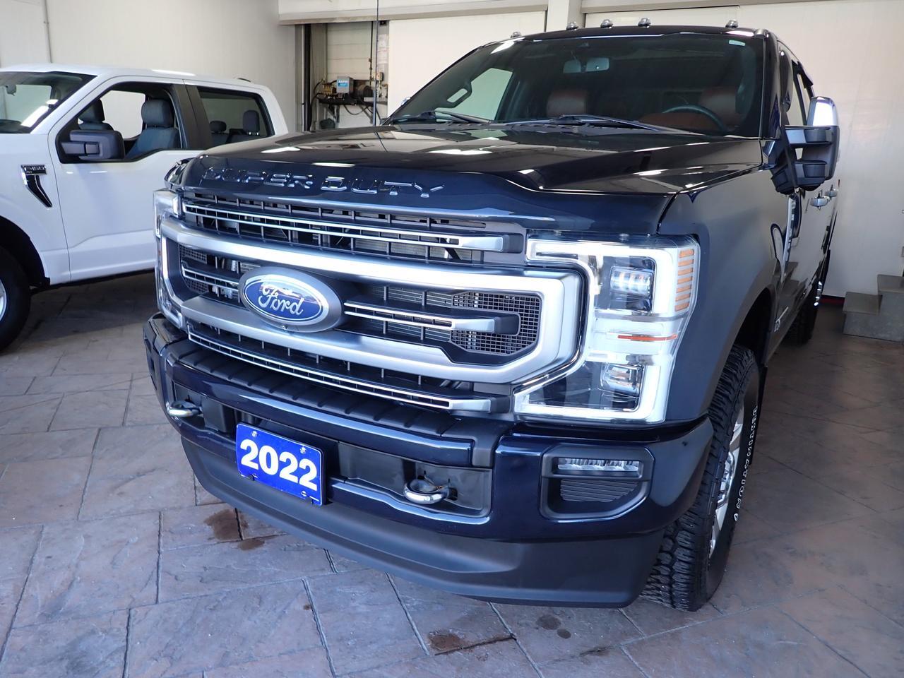 2022 Ford Super Duty F-350 SRW PLATINUM CREW CAB SHORT BED *DIESEL* Listowel ON